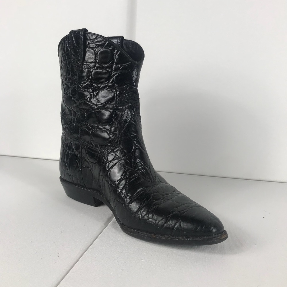 UNISA Vintage Crocodile Cowboy Boot 8.5B